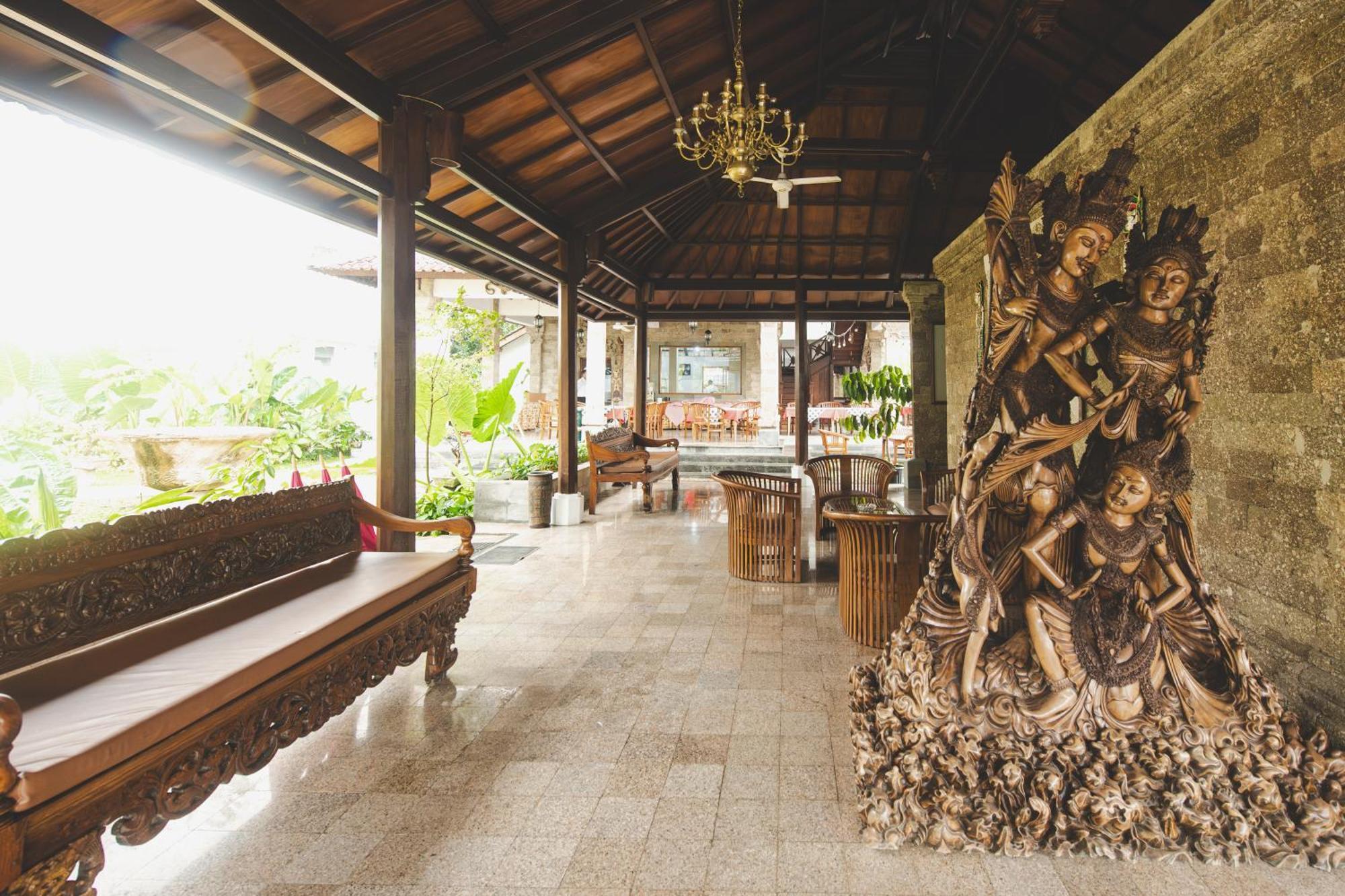 Sari Bunga Hotel Legian Kuta Bali Exterior photo